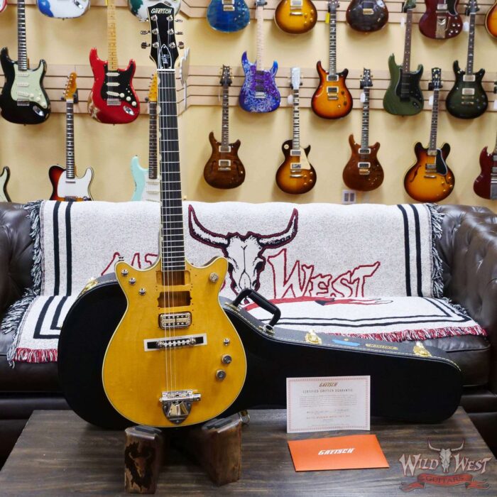 Gretsch G6131-MY Malcolm Young Signature Jet Ebony Fingerboard Natural - Image 5