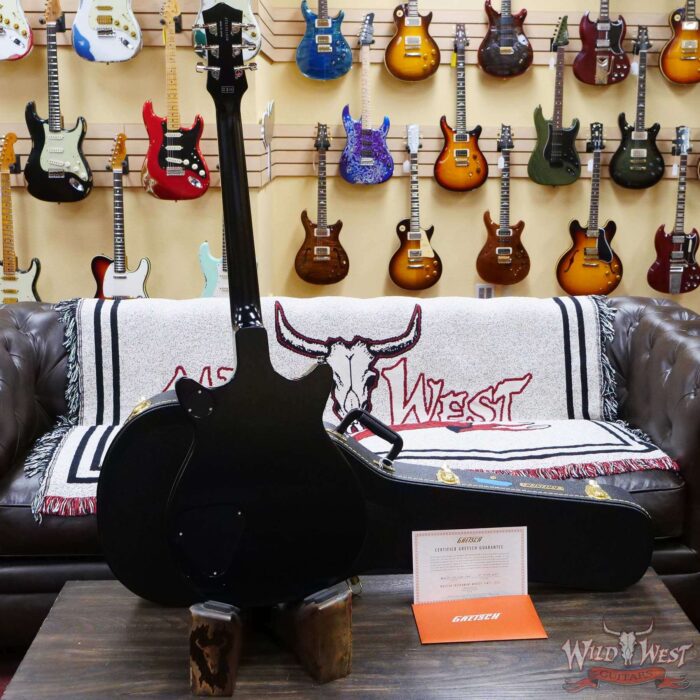 Gretsch G6131-MY Malcolm Young Signature Jet Ebony Fingerboard Natural - Image 8