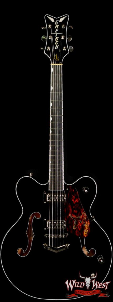 Gretsch G6636-RF Richard Fortus Signature Falcon Center Block with V-Stoptail Ebony Fingerboard Black