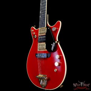 Gretsch G6131-MY-RB Limited Edition Malcolm Young Signature Jet Ebony Fingerboard Vintage Firebird Red - Image 2