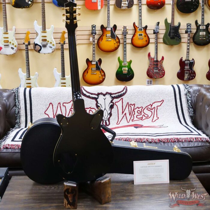 Gretsch G6131-MY-RB Limited Edition Malcolm Young Signature Jet Ebony Fingerboard Vintage Firebird Red - Image 8