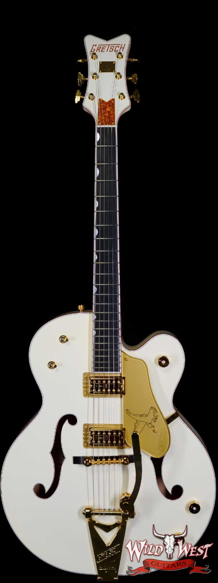 Gretsch G6136T-59 ‘59 Falcon Hollow Body with Bigsby Vintage White Owned by Misha Mansoor (Periphery) - Image 1