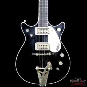Summer Event #901 Gretsch Custom Shop Masterbuilt Stephen Stern G6128-CS 1962 Duo Jet Relic Black - Image 3