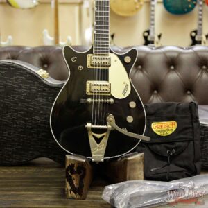 Summer Event #901 Gretsch Custom Shop Masterbuilt Stephen Stern G6128-CS 1962 Duo Jet Relic Black - Image 11