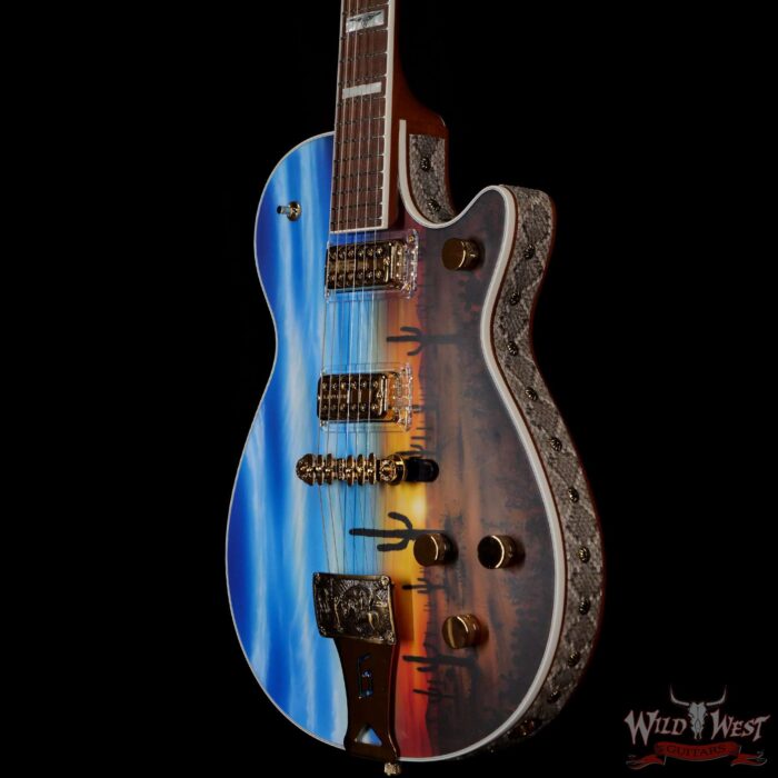 Gretsch USA Custom Shop Stephen Stern Masterbuilt G6130 with Filter Tron Pickups Sunset Roundup - Image 2