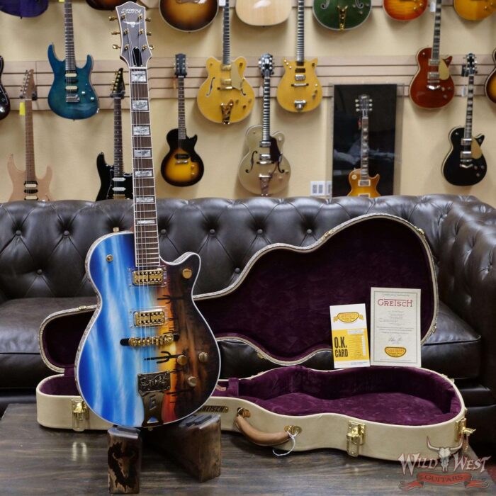 Gretsch USA Custom Shop Stephen Stern Masterbuilt G6130 with Filter Tron Pickups Sunset Roundup - Image 6