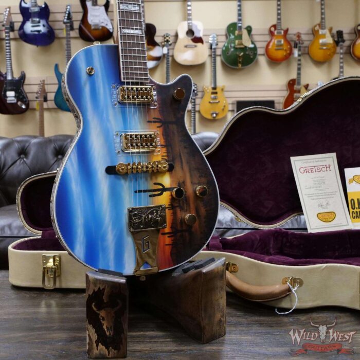 Gretsch USA Custom Shop Stephen Stern Masterbuilt G6130 with Filter Tron Pickups Sunset Roundup - Image 9