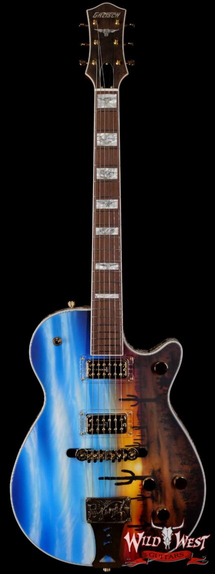 Gretsch USA Custom Shop Stephen Stern Masterbuilt G6130 with Filter Tron Pickups Sunset Roundup