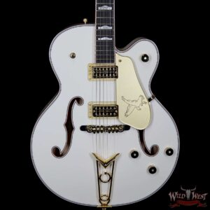 Gretsch USA Custom Shop Stephen Stern Masterbuilt White Falcon G6136-CS FilterTron HH Hollowbody w/ Cadillac Tailpiece - Image 3