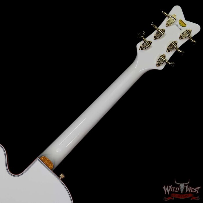 Gretsch USA Custom Shop Stephen Stern Masterbuilt White Falcon G6136-CS FilterTron HH Hollowbody w/ Cadillac Tailpiece - Image 13