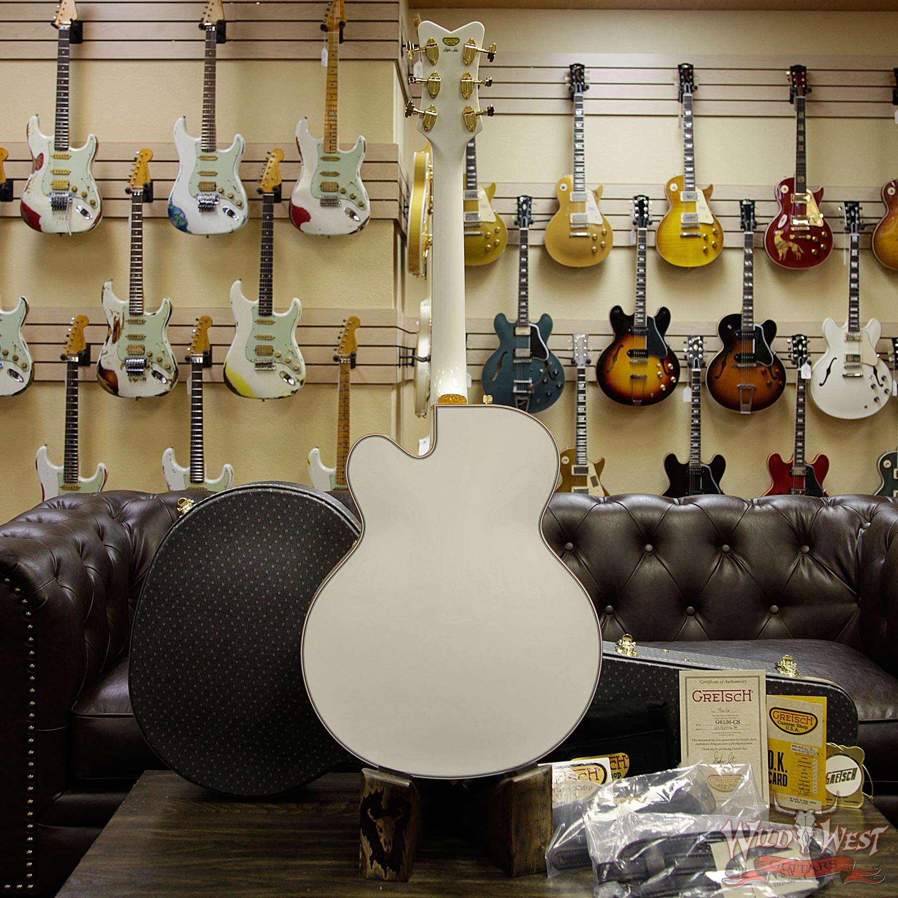 gretsch-mbss-g6136cs-whitefalcon-nos-uc18071674-d4__wwg.jpg Gretsch USA Custom Shop Stephen Stern Masterbuilt White Falcon G6136-CS FilterTron HH Hollowbody w/ Cadillac Tailpiece - Image 16