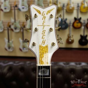 Gretsch USA Custom Shop Stephen Stern Masterbuilt White Falcon G6136-CS FilterTron HH Hollowbody w/ Cadillac Tailpiece - Image 10