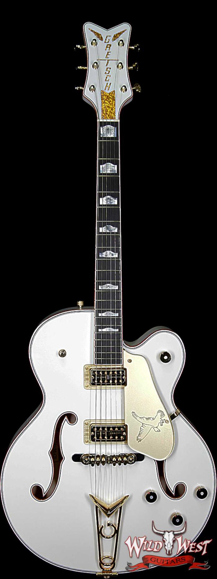Gretsch USA Custom Shop Stephen Stern Masterbuilt White Falcon G6136-CS FilterTron HH Hollowbody w/ Cadillac Tailpiece - Image 1