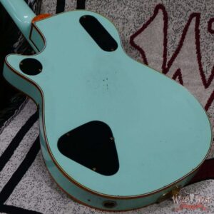 Gretsch USA Custom Shop Stephen Stern Masterbuilt G6134-CS Penguin Cadillac G Tailpiece Relic Surf Green - Image 11