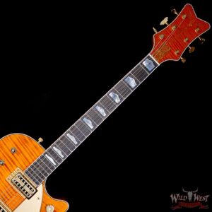 Gretsch Custom Shop Chad Henrichsen Masterbuilt 1959 59’ Penguin Relic Orange 8.75lbs - Image 4