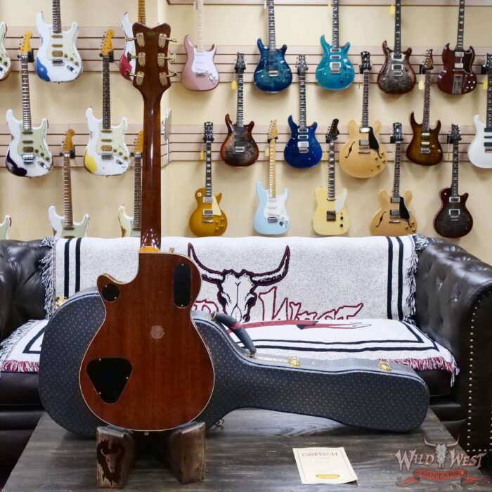 Gretsch Custom Shop Chad Henrichsen Masterbuilt 1959 59’ Penguin Relic Orange 8.75lbs - Image 10