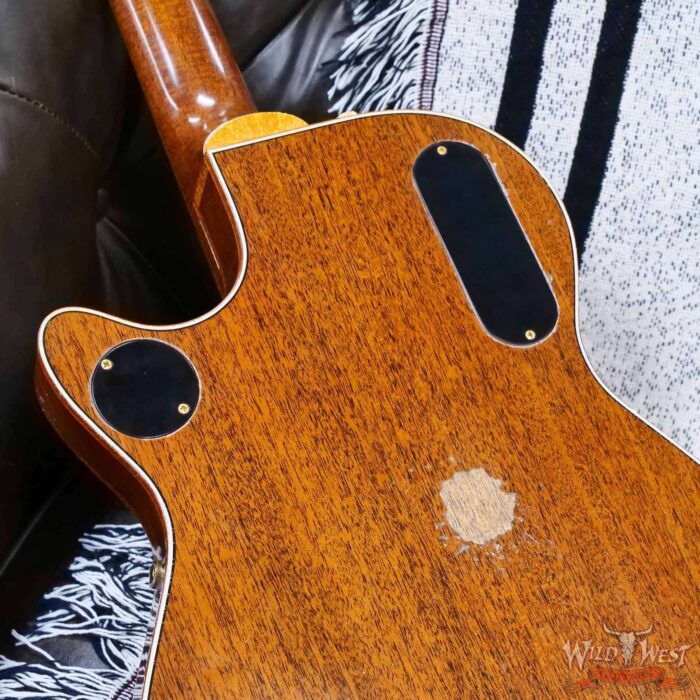 Gretsch Custom Shop Chad Henrichsen Masterbuilt 1959 59’ Penguin Relic Orange 8.75lbs - Image 13
