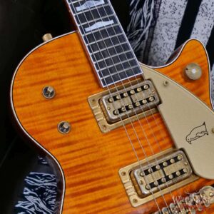 Gretsch Custom Shop Chad Henrichsen Masterbuilt 1959 59’ Penguin Relic Orange 8.75lbs - Image 9