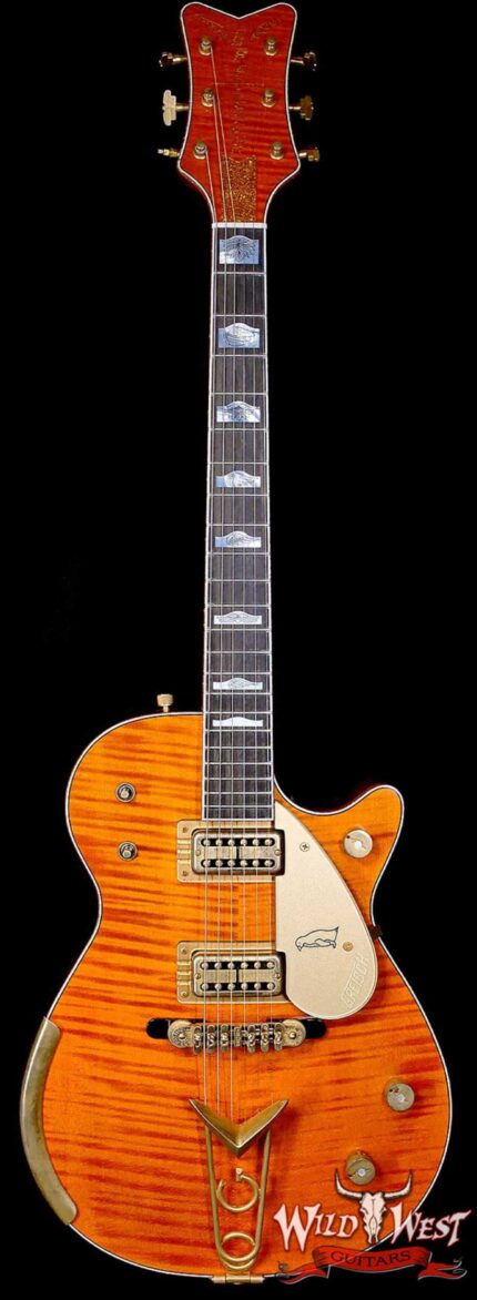 Gretsch Custom Shop Chad Henrichsen Masterbuilt 1959 59’ Penguin Relic Orange 8.75lbs