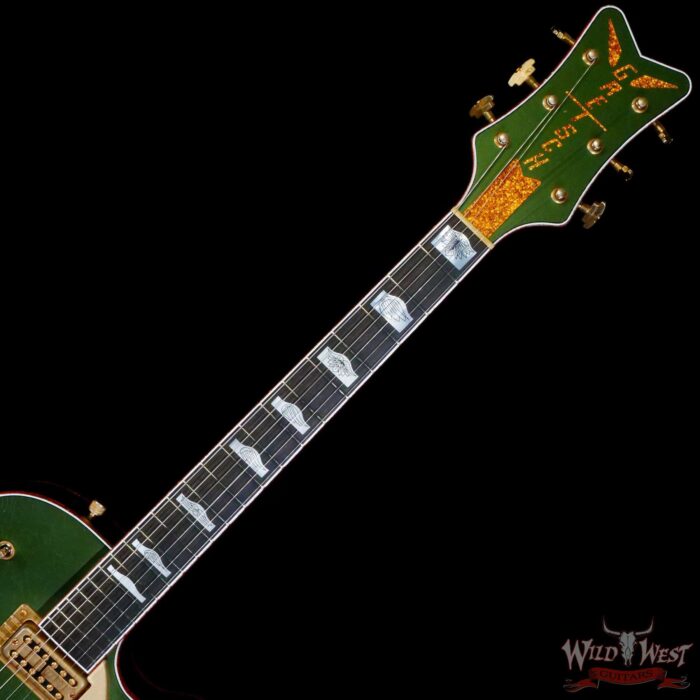 Gretsch Custom Shop Gonzalo Madrigal Masterbuilt 1959 59’ Penguin Relic Cadillac Green - Image 4