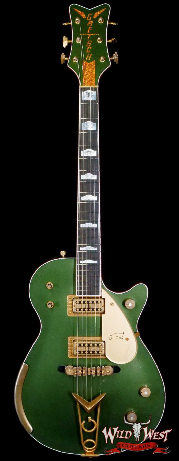 Gretsch Custom Shop Gonzalo Madrigal Masterbuilt 1959 59’ Penguin Relic Cadillac Green - Image 1