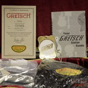 2018 Gretsch Custom Shop USA Masterbuilt Stephen Stern G6129CS 1957 Sparkle Duo Jet NOS Silver Sparkle - Image 15