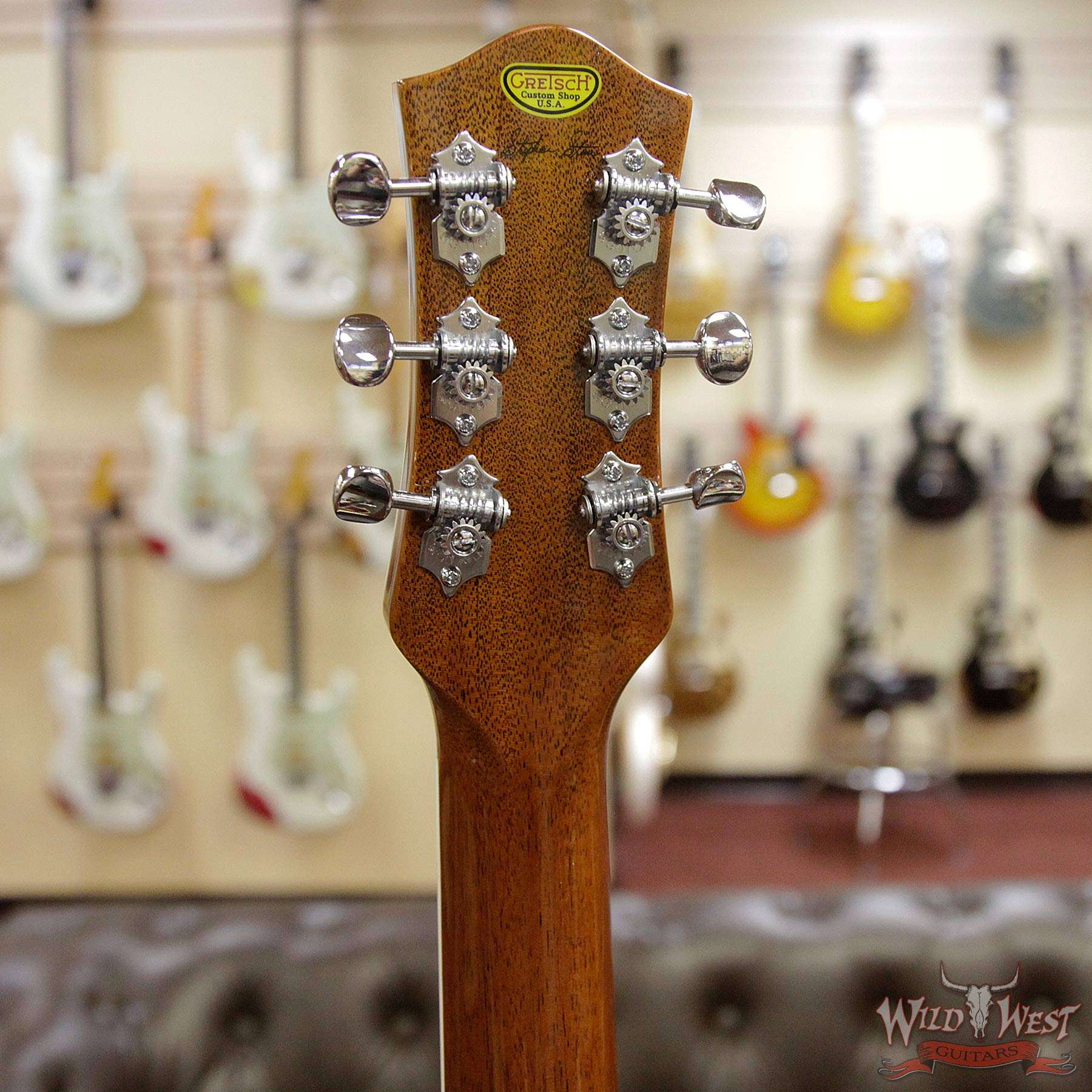 gretschcs-g6129cs-57sparklejet-uc18011587-hb__wwg.jpg 2018 Gretsch Custom Shop USA Masterbuilt Stephen Stern G6129CS 1957 Sparkle Duo Jet NOS Silver Sparkle - Image 9