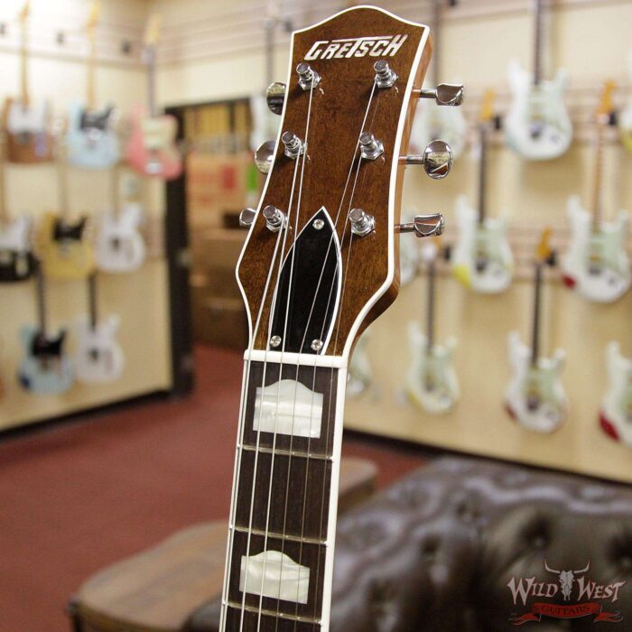 2018 Gretsch Custom Shop USA Masterbuilt Stephen Stern G6129CS 1957 Sparkle Duo Jet NOS Silver Sparkle - Image 7
