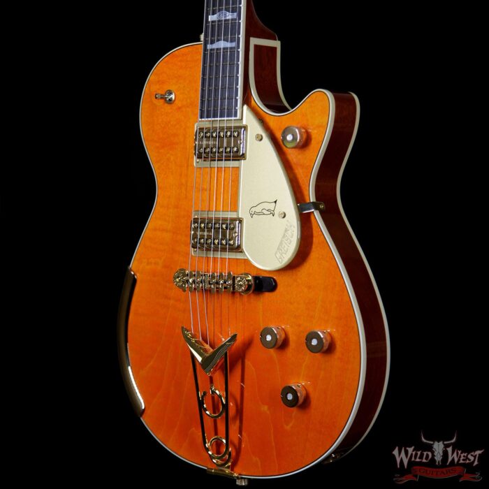Gretsch USA Custom Shop Masterbuilt Stephen Stern G6134 Orange Penguin NOS TV Jones Classic Pickups - Image 2