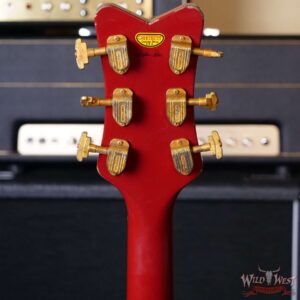 Gretsch USA Custom Shop Stephen Stern Masterbuilt G6134CS Penguin Relic with Cadillac G Tailpiece Firebird Red - Image 10