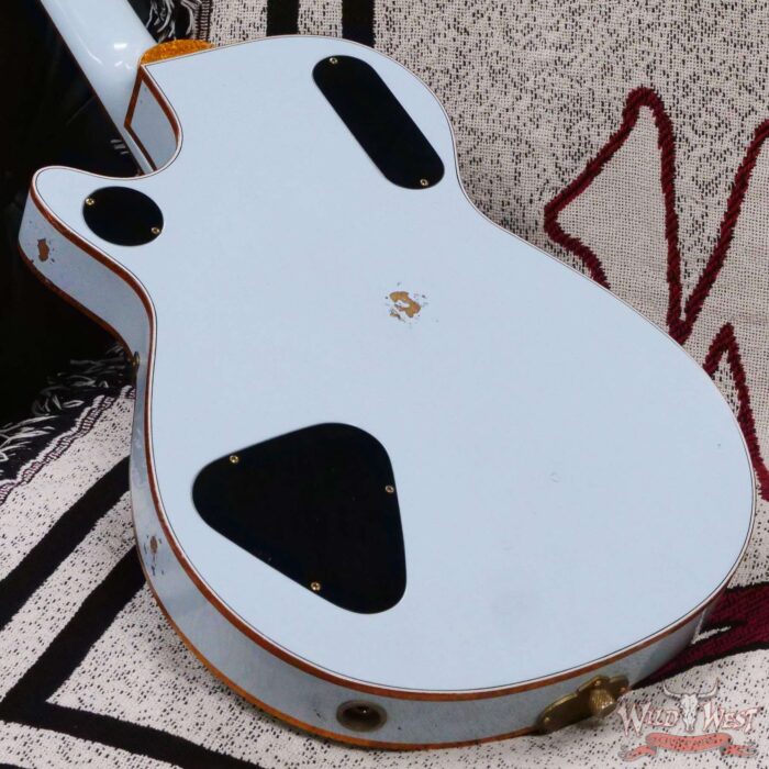 Gretsch Custom Shop Chad Henrichsen Masterbuilt 59’ Penguin Relic Sonic Blue - Image 13