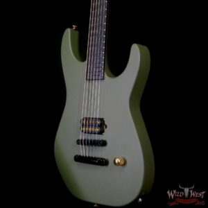 Jackson USA Custom Shop SL1H Soloist Hardtail Tune-O-Matic Bridge Olive Drab Green - Image 2