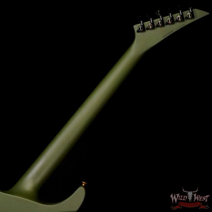 Jackson USA Custom Shop SL1H Soloist Hardtail Tune-O-Matic Bridge Olive Drab Green - Image 5