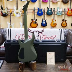 Jackson USA Custom Shop SL1H Soloist Hardtail Tune-O-Matic Bridge Olive Drab Green - Image 9