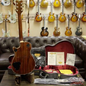 Gretsch USA Custom Shop Masterbuilt Gonzalo Madrigal G6134 ‘59 Penguin Flame Maple Top Tiger Eye Stain - Image 13