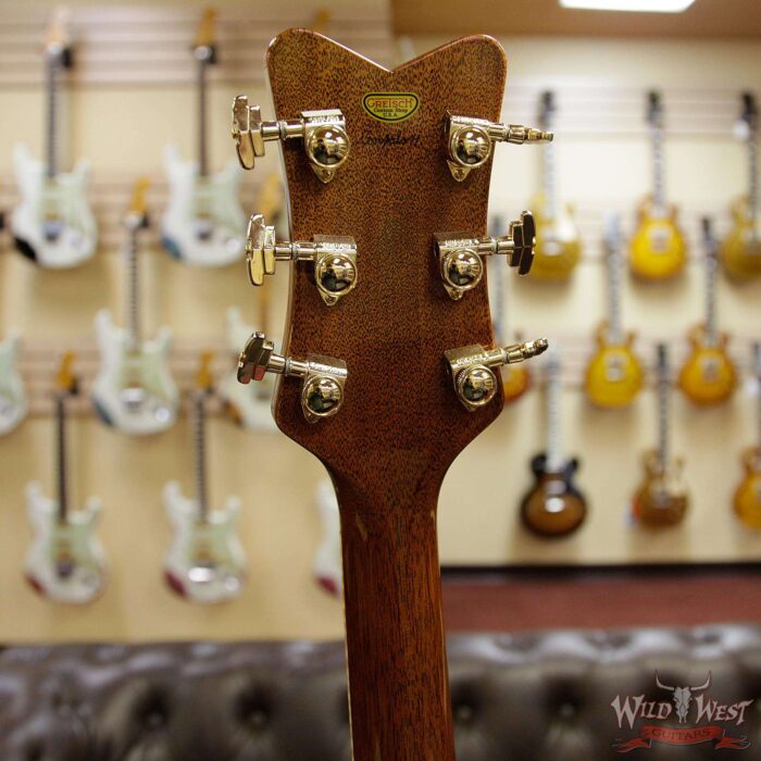 Gretsch USA Custom Shop Masterbuilt Gonzalo Madrigal G6134 ‘59 Penguin Flame Maple Top Tiger Eye Stain - Image 9