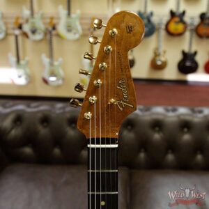 Fender Custom Shop Paul Waller Masterbuilt Artisan Claro Walnut Stratocaster HSS African Blackwood Board - Image 10