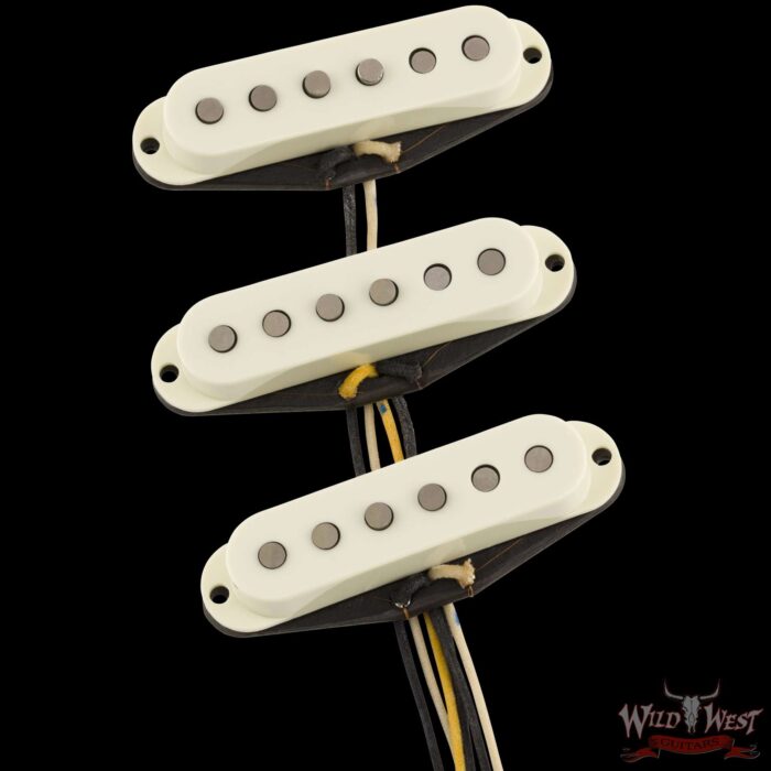 Fender Custom Shop Hand-Wound ‘57 Strat® Pickup Set Aged White - Image 3