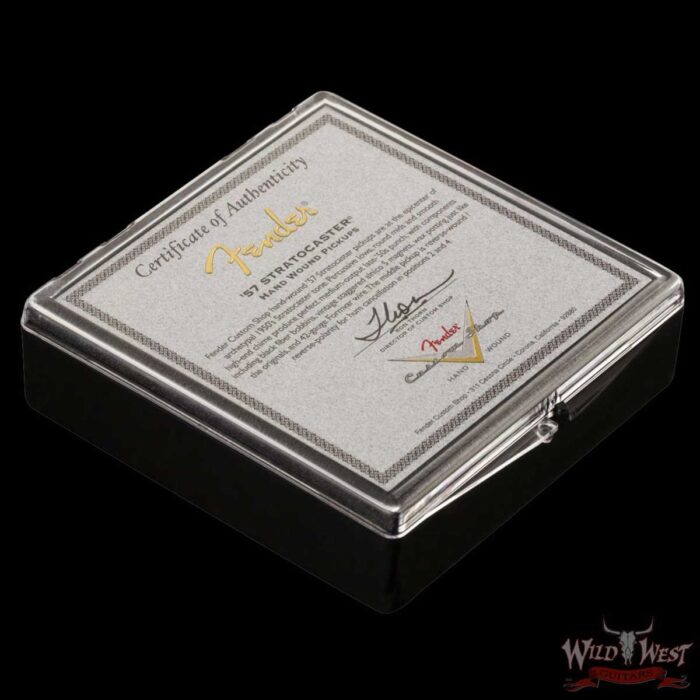 Fender Custom Shop Hand-Wound ‘57 Strat® Pickup Set Aged White - Image 1
