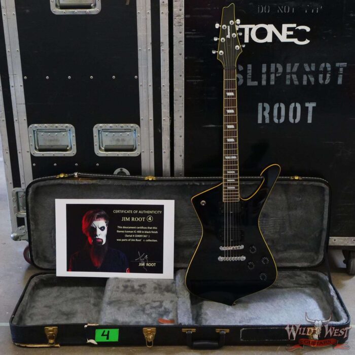 Jim Root Collection Ibanez Iceman IC400 Black - Image 5