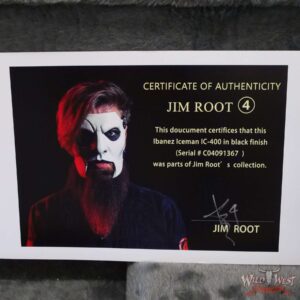 Jim Root Collection Ibanez Iceman IC400 Black - Image 11