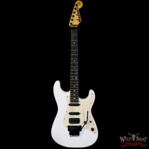 Jackson USA Signature Adrian Smith San Dimas Ebony Fingerboard Snow White Owned by Misha Mansoor (Periphery) - Image 3