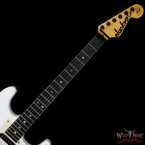 Jackson USA Signature Adrian Smith San Dimas Ebony Fingerboard Snow White Owned by Misha Mansoor (Periphery) - Image 4