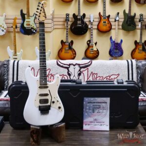 Jackson USA Signature Adrian Smith San Dimas Ebony Fingerboard Snow White Owned by Misha Mansoor (Periphery) - Image 6