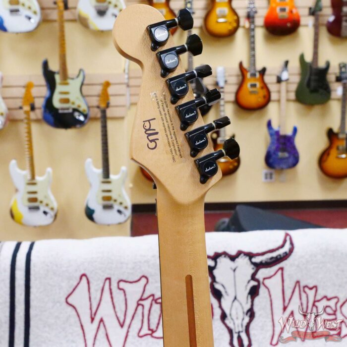 Jackson USA Signature Adrian Smith San Dimas Ebony Fingerboard Snow White Owned by Misha Mansoor (Periphery) - Image 10