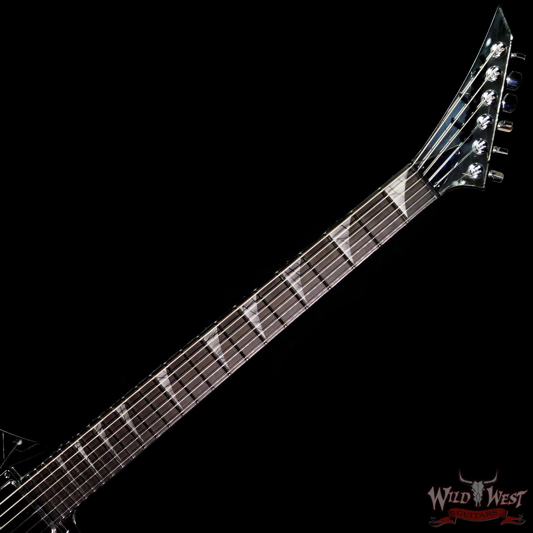 jackson-j10124-c2__wwg.jpg Jackson Custom Shop Pat McGarry Masterbuilt Cracked Mirror Kelly HH EMG Pickups TOM String-Thru Body - Image 4