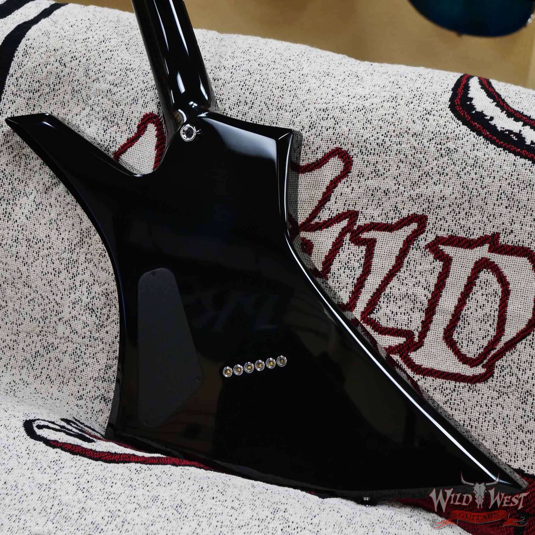 jackson-j10124-d8__wwg.jpg Jackson Custom Shop Pat McGarry Masterbuilt Cracked Mirror Kelly HH EMG Pickups TOM String-Thru Body - Image 12