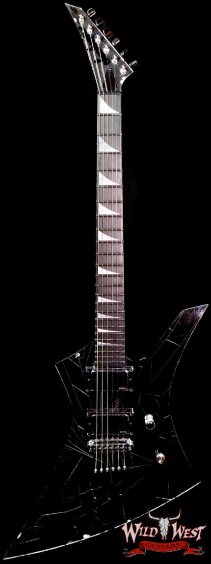 Jackson Custom Shop Pat McGarry Masterbuilt Cracked Mirror Kelly HH EMG Pickups TOM String-Thru Body
