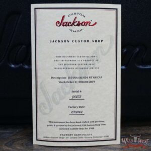 Jackson Custom Shop USA Signature Gus G. San Dimas Maple Fingerboard Candy Apple Red - Image 12