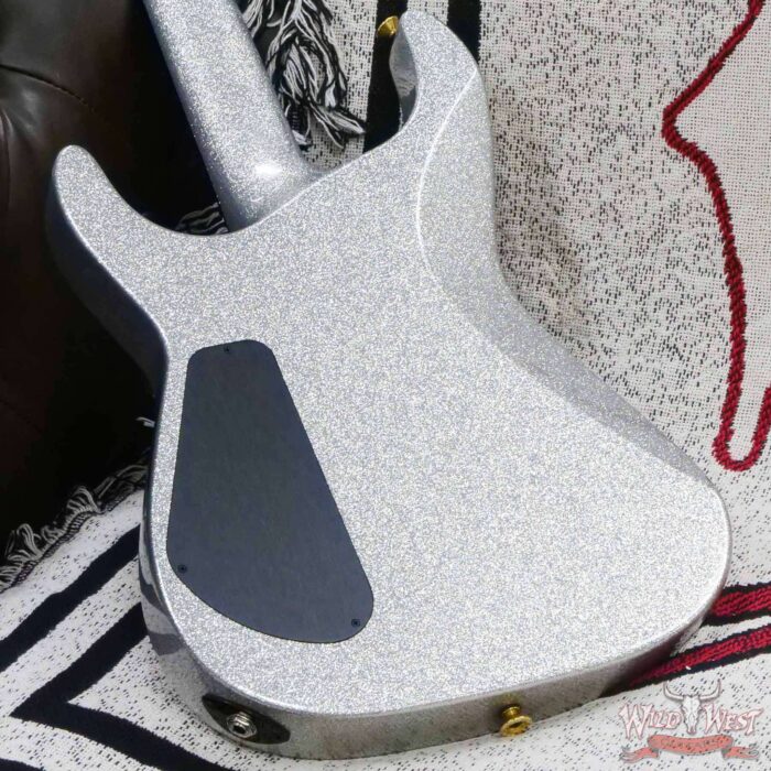 Jackson USA Custom Shop SL1H Soloist Hardtail Tune-O-Matic Bridge Silver Sparkle - Image 11